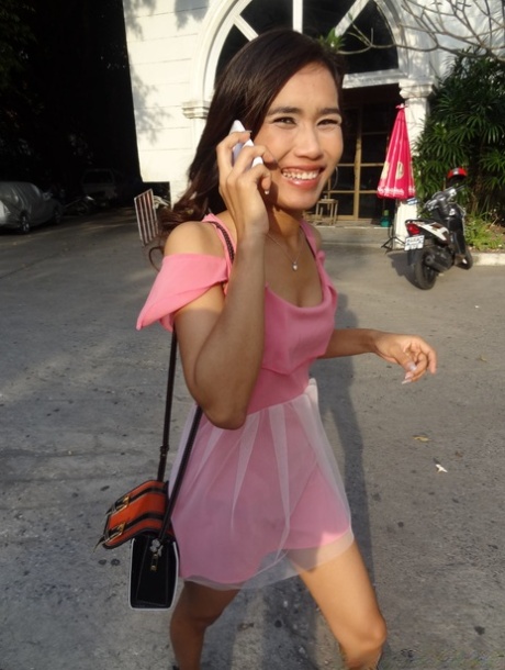 Naughty Asian amateur Dera flaunts her slim figure & gets rammed in POV action